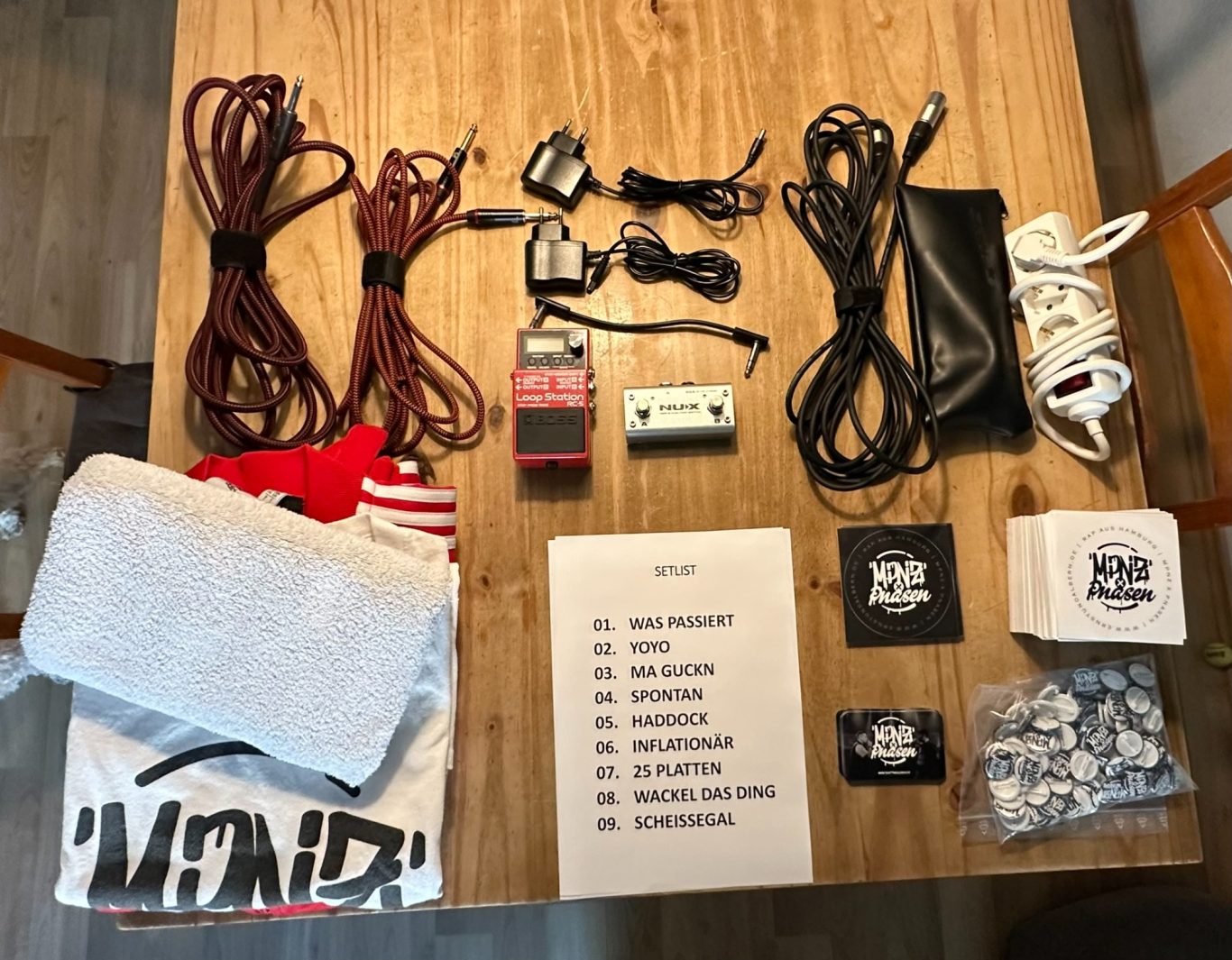 Wir bereiteten uns vor,